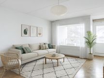 Digistailattu olohuone