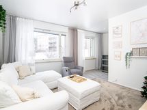 Valoisa ja kodikas kaksio!