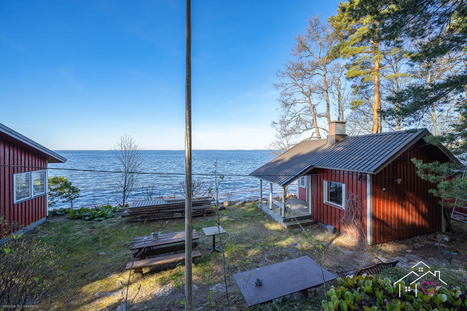 42 m² Rantatie 774, 27800 Säkylä päärakennus: oh,k,veranta+ sauna ja  pukuhuone – Oikotie 17281544 – SKVL