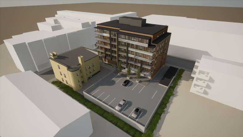 Kerrostalo, 2h,kt, 39 m², Keskusta