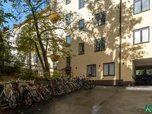 Julkisivu sisäpihalta