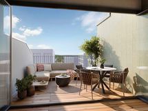 Visualisointi Renatan kodista A 21, 4h+kt+s, 113 m²