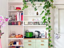 Säilytystilaa on myös mukavasti.