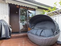 Kesäistä tunnelmaa terassilta