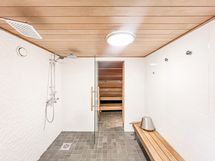 Taloyhtiön sauna on ilmainen asukkaille