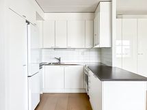 Arkea helpottamassa valmiina astianpesukone.