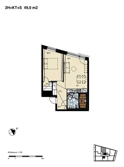 Apartment in Helsinki - View 2
