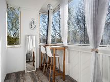 Lasitettu parveke