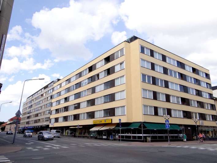 Kerrostalo, 2h + k, 48 m², Linna, Pori