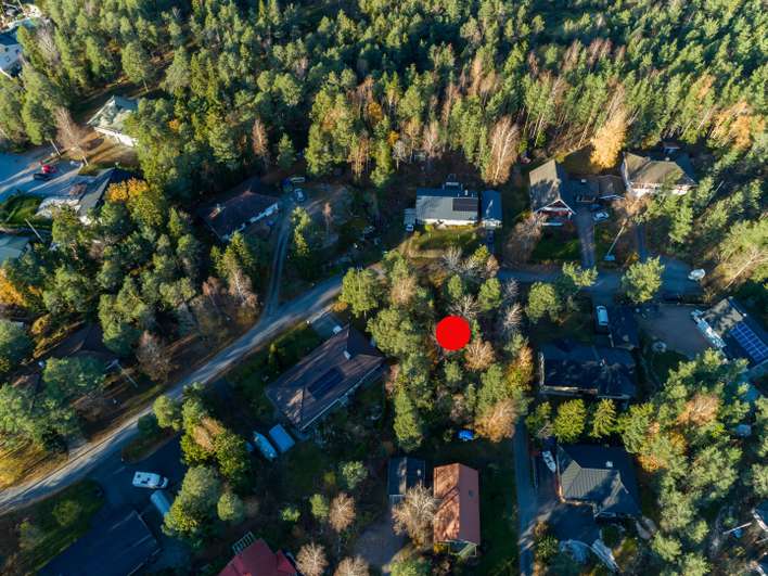 Tontti, 833 m², Pjukala, Parainen