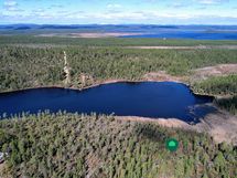 Ilmakuva Ahvenjärven suuntaan