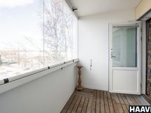 Lasitettu parveke