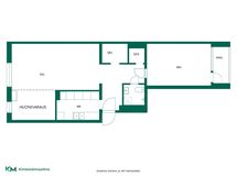 Vaihtoehtoinen pohjaratkaisu - voit tehdä asunnosta myös kolmion!