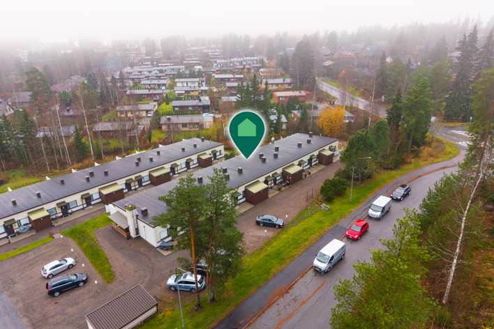 Rivitalo, 2h, kk, kph, s, var, 58 m², Palokka, Jyväskylä