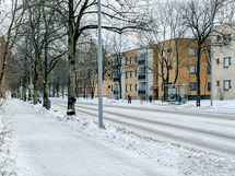 Linja-autot kulkevat läheltä, mutta juna-asemallekin tulee matkaa n. kilometri