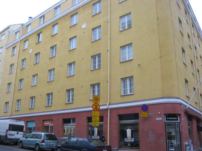 Kerrostalo, 1h + k, 15 m², Kallio