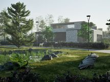 Julkisivu ja ulkonäkö muovautuvat suunnittelijan sekä rakennushankkeeseen ryhtyvän toimesta.