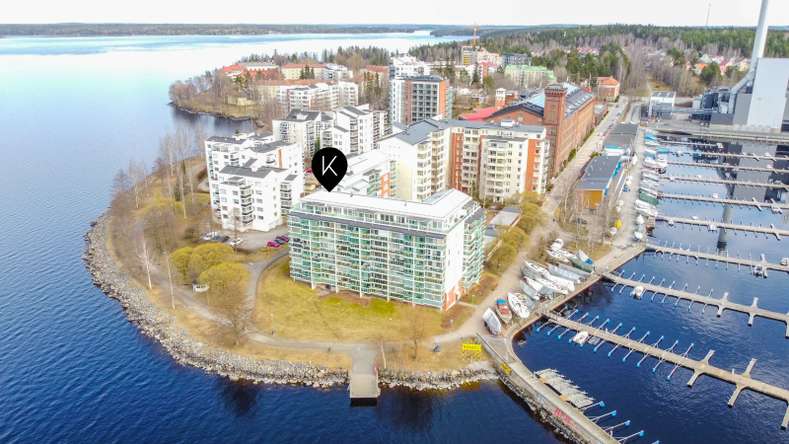 Kerrostalo, 3h+k+kph/s, Lasitettu parveke x 2, 73,5 m², Lapinniemi, Tampere