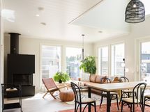 Havainnekuva suunnitellun talon rakentajan valmiista kohteesta, suuntaa antava