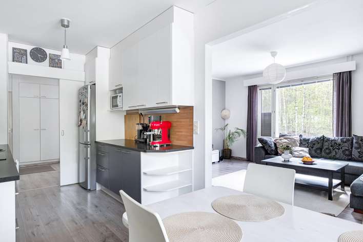 Kerrostalo, 3 h, k, s, lasitettu parveke, 72,5 m², Keskusta, Kirkkonummi