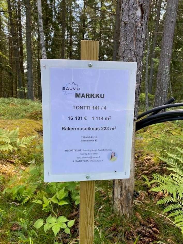 Tontti, 1 114 m², Kallenmäki - Näkymä 2