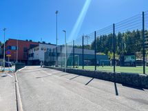 Mm. Suikkilan koulukeskus on alle 500 m päässä kotoa.