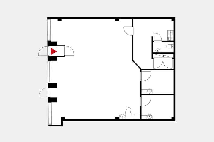 Liiketila, 110 m², Keskusta - View 3