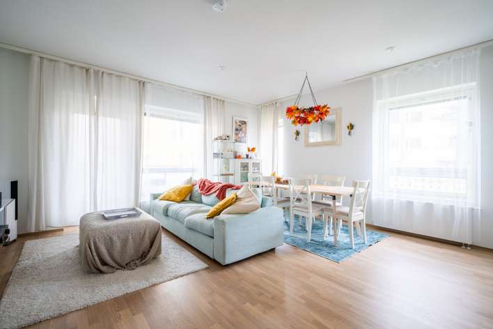 Kerrostalo, 3h+k+ kph+parv., 60 m², Viertola – pohled 3