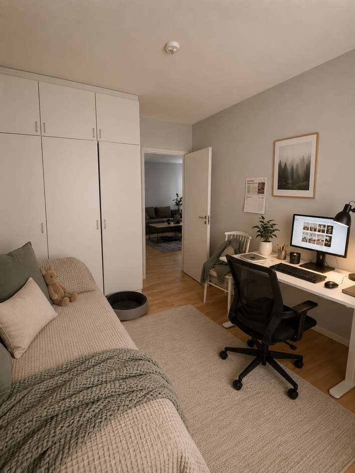 Kerrostalo, 3h + k + p, 74,5 m², Viertola – pohled 2
