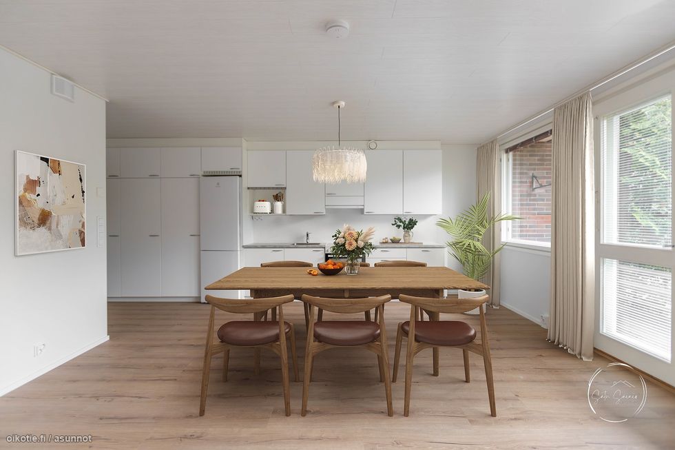 Virtuaalistailattu kuva.