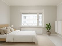 Digistailattu makuuhuone.