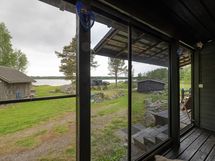 Näkymää lasikuistilta/ Utsikt från glasverandan