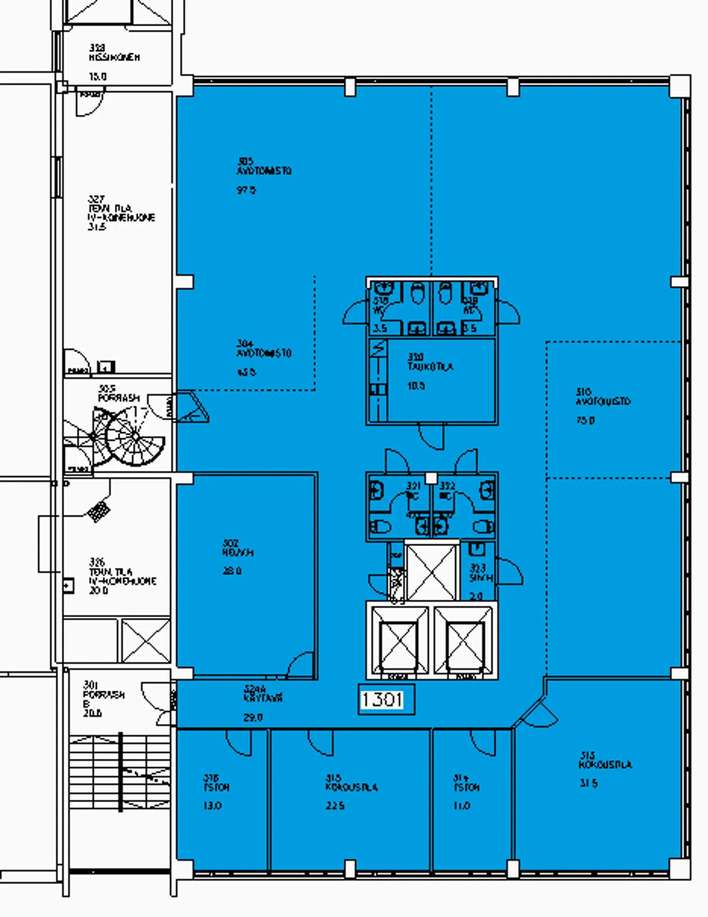 Liiketila, 386,5 m², Herttoniemenranta - Näkymä 3