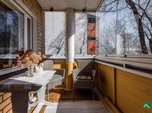 Lasitettu parveke