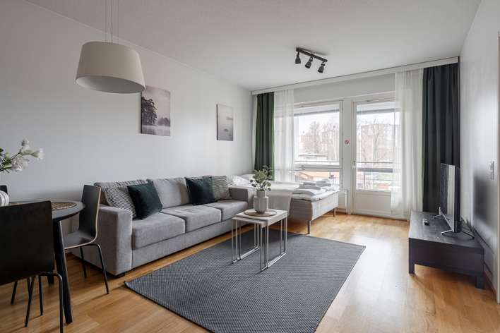 Kerrostalo, 2h + avok + s + p (kalustettu), 53 m², Tampella - Näkymä 2