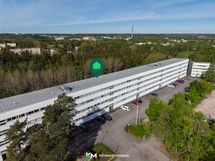 Talo ilmakuvassa