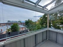 Lasitettu parveke