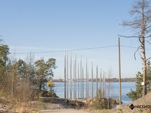 Kruunuvuorenrannan merellinen asuinalue.
