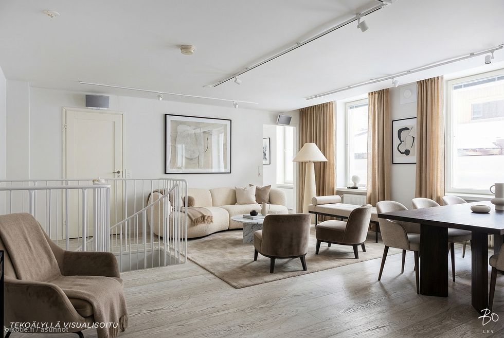 Virtuaalisesti kalustettu