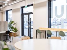 Asukkaiden yhteinen opiskelu- ja työtila