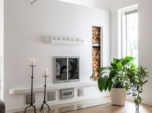 Takka TV/takkahuoneen puolella