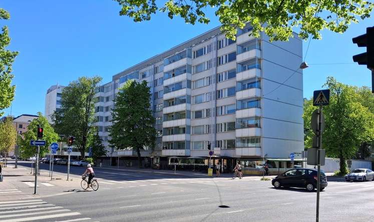 Kerrostalo, 2h+k+kph/wc+lasit.parv., 50,5 m², Keskusta, Turku