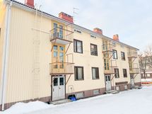 Julkisivu sisäpihalta