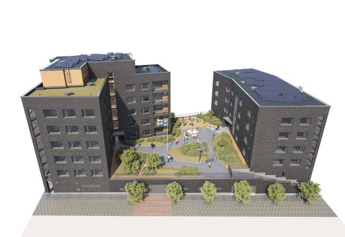 Kerrostalo, 4H+KT+S, 88 m², Sörnäinen - Näkymä 4