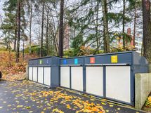 Yhtiössä myös kierrätys tehty helpoksi!