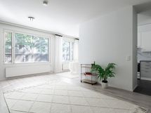 Avaraa tilaa - isot ikkunat.