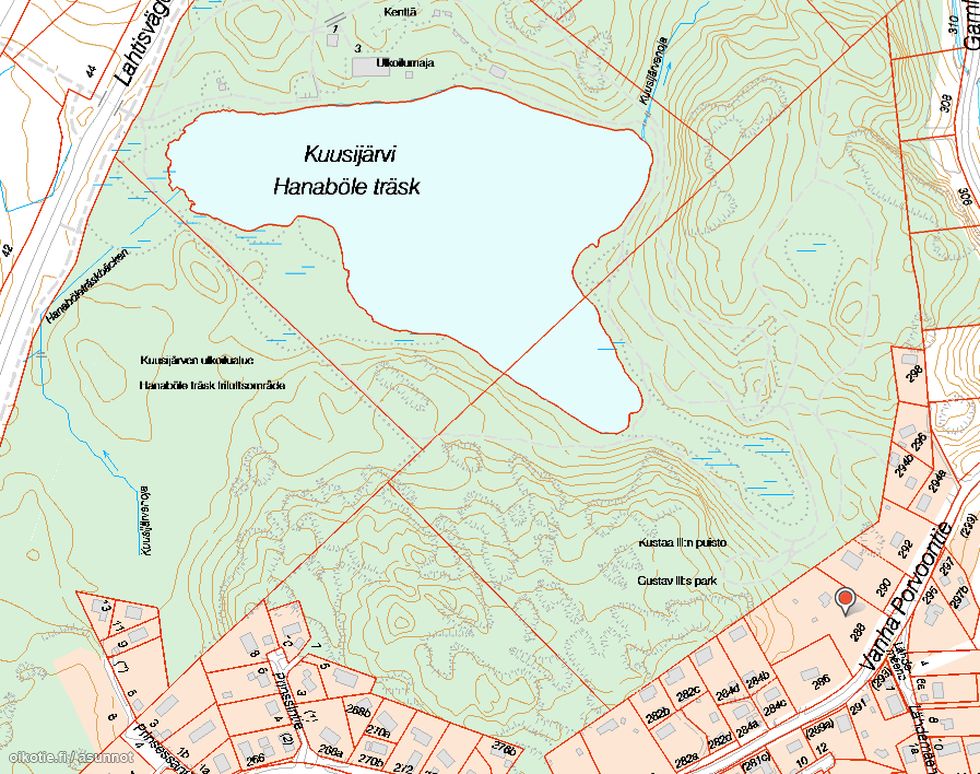kuninkaanmäki vantaa kartta 6 975 m² Vanha Porvoontie 288, 01260 Vantaa Omakotitalotontti 