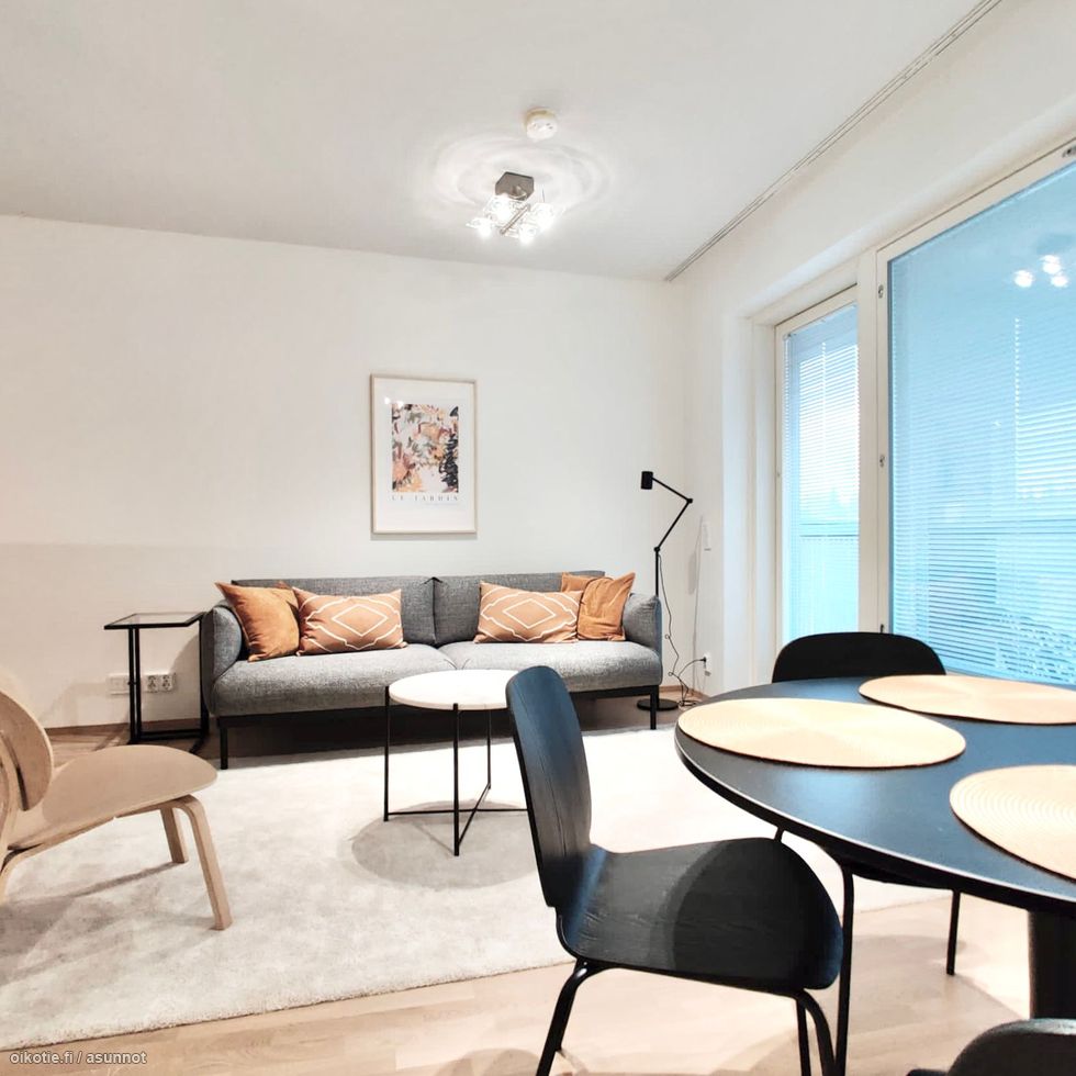 Sisustettu vastaava asunto