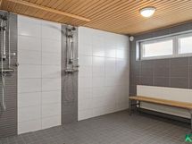 Taloyhtiön siistit saunatilat