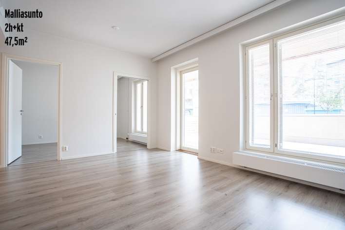 Kerrostalo, 2h+kt, 46 m², Myyrmäki - Näkymä 4
